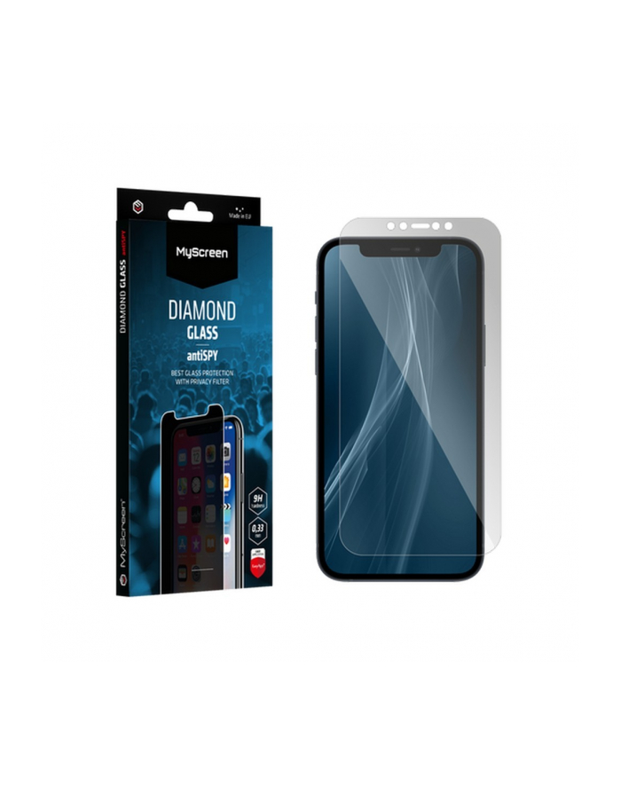 myscreenpczerwonyector Szklo hartowane AntiSPY prywatyzujące Diamond Glass iPhone 15   Plus 6,7 główny