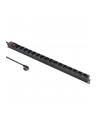 qoltec Listwa zasilająca PDU do RACK | 16A | 16xFRENCH | Pionowa | 1.8m - nr 9