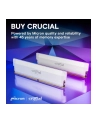 crucial Pamięć DDR5 Pro Overclocking 32/6000(2*16GB) CL36 biała - nr 34