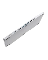 axagon HMC-KB-US Klawiatura USB-C 5Gbps w. HUB, microSD/SD, 3x USB-A, HDMI 4K/60Hz, PD 100W, Audio, US layout - nr 35