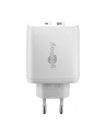 ŁADOWARKA USB-A USB-C 100-240V AC/5-20V DC 1.5-3A 45W BIAŁA 65412 GOOBAY - nr 11