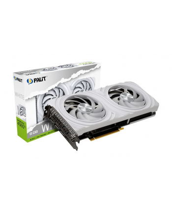 palit Karta graficzna GeForce RTX 4060 Ti 8GB GDDR6 128bit 3DP biała