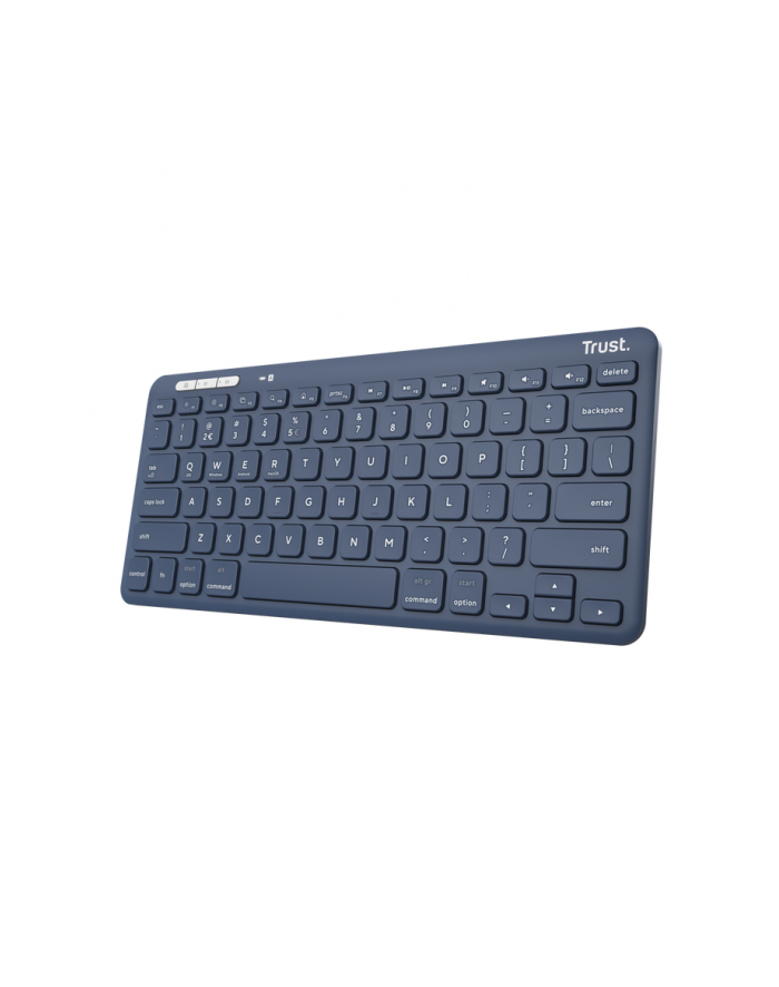 trust Klawiatura bezprzewodowa Lyra US niebieska główny