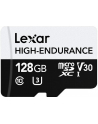 Lexar High-Endurance 128GB Micro SDXC Do 100Mb/S Sd - nr 1