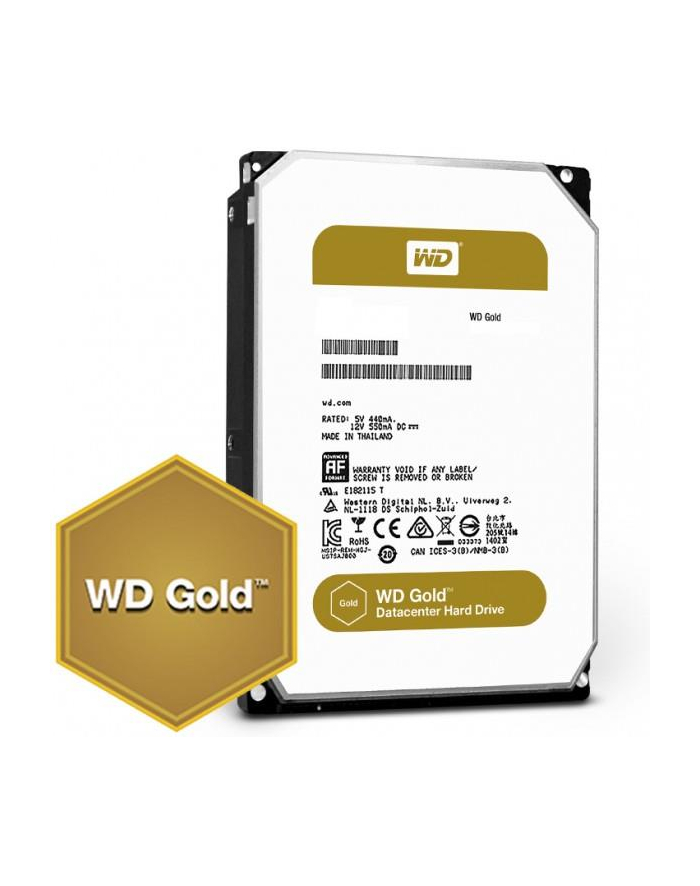 western digital Dysk WD Gold™ WD6004FRYZ 6TB 3,5'' 7200 256MB SATA III główny