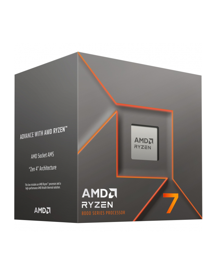 Procesor AMD Ryzen 7 8700F S-AM5 4.10/5.00GHz BOX główny