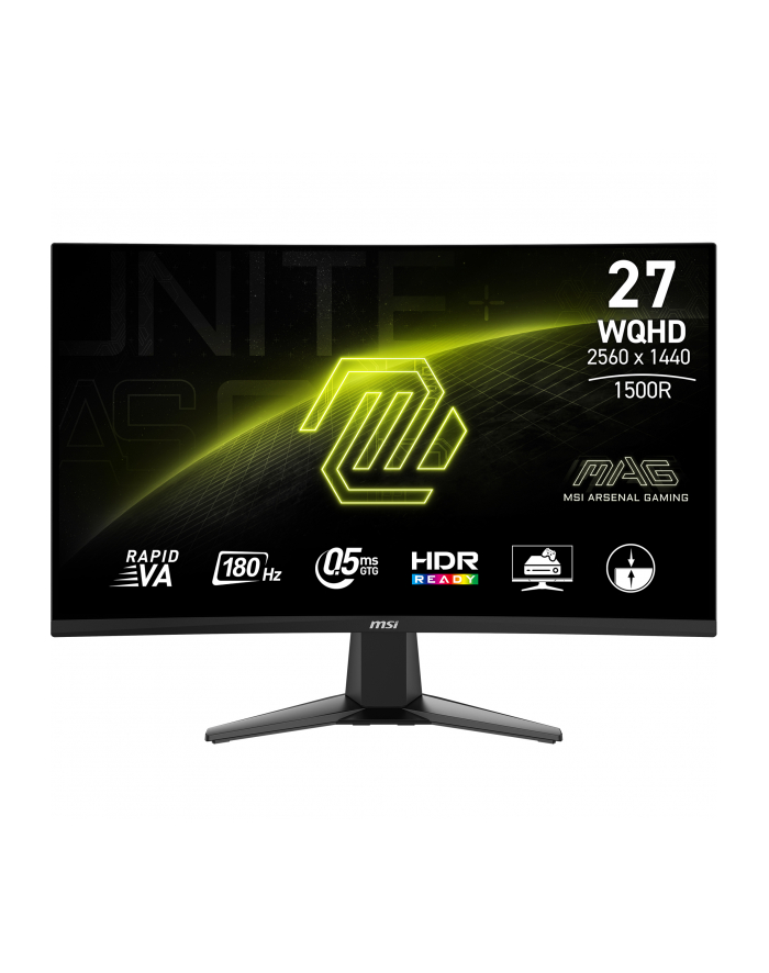 Monitor MSI 27'' MAG 27CQ6F 2xHDMI DP główny