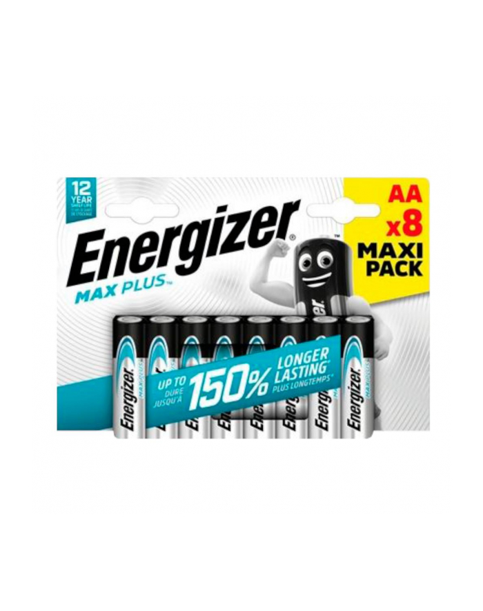  Bateria alkaliczna Energizer MAX Plus AA / LR6 (blister) - 8 sztuk główny
