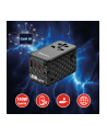 Adapter podróżny Verbatim UTA-10 GaN III globalny-globalny USB-A 3xUSB-C PD QC 4+ - nr 12