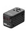 Adapter podróżny Verbatim UTA-10 GaN III globalny-globalny USB-A 3xUSB-C PD QC 4+ - nr 1