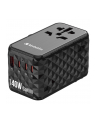 Adapter podróżny Verbatim UTA-10 GaN III globalny-globalny USB-A 3xUSB-C PD QC 4+ - nr 29