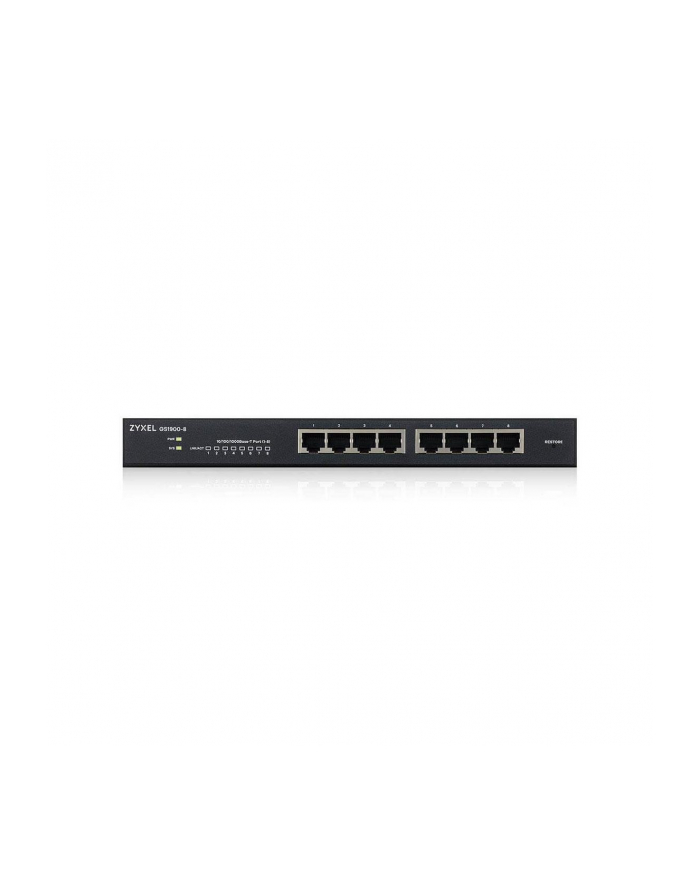 Switch zarządzalny Zyxel GS1900-8 8x100/1000Mbps główny