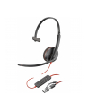 hp inc. HP Poly Blackwire 3210 Monaural USB-C Black Headset +USB-C/A Adapter Bulk - nr 1
