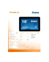 iiyama Monitor 10 cali TF1015MC-B3 POJ.10PKT, PIANKA, HDMI, DP - nr 2