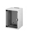 DIGITUS 10inch 9U wall mounting cabinet SOHO PRO 460 x 315 x 300mm grey - nr 16