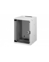 DIGITUS 10inch 9U wall mounting cabinet SOHO PRO 460 x 315 x 300mm grey - nr 1
