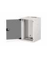 DIGITUS 10inch 9U wall mounting cabinet SOHO PRO 460 x 315 x 300mm grey - nr 3