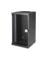 DIGITUS 10inch 12U wall mounting cabinet SOHO PRO 595 x 315 x 300mm Kolor: CZARNY - nr 16