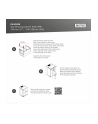 DIGITUS 10inch 12U wall mounting cabinet SOHO PRO 595 x 315 x 300mm Kolor: CZARNY - nr 7
