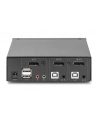 DIGITUS KVM Switch 2x1 DP DP Out USB 2 x DP + 2x USB +2 Speaker + 2micro - nr 10