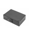 DIGITUS KVM Switch 2x1 DP DP Out USB 2 x DP + 2x USB +2 Speaker + 2micro - nr 1