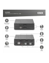 DIGITUS KVM Switch 2x1 DP DP Out USB 2 x DP + 2x USB +2 Speaker + 2micro - nr 4