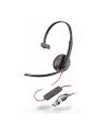 hp inc. HP Poly Blackwire 3210 Monaural USB-C Black Headset +USB-C/A Adapter Bulk - nr 2
