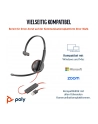 hp inc. HP Poly Blackwire 3210 Monaural USB-C Black Headset +USB-C/A Adapter Bulk - nr 9