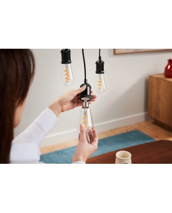 Philips Smart LED Filament Żarówka kolorowe światło 6,3W (40W) 470lm (929003267321) nr 1