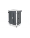 DIGITUS Charging trolley 15.6inch USB-C 30 charge bases PDU fan 1260 x 824 x 650mm - nr 29