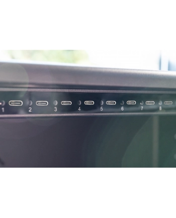 DIGITUS Charging trolley 14inch USB-C electronic PIN lock 16 charge bases fan 384 x 550 x 375mm nr 2