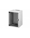 DIGITUS 10inch 9U wall mounting cabinet SOHO PRO 460 x 315 x 300mm grey - nr 1