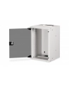 DIGITUS 10inch 9U wall mounting cabinet SOHO PRO 460 x 315 x 300mm grey - nr 36