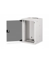 DIGITUS 10inch 9U wall mounting cabinet SOHO PRO 460 x 315 x 300mm grey - nr 3