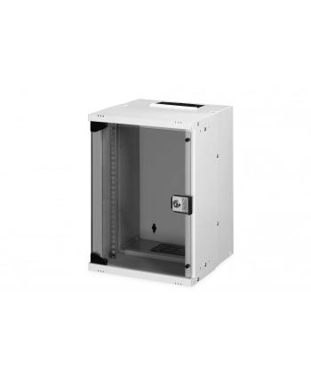 DIGITUS 10inch 9U wall mounting cabinet SOHO PRO 460 x 315 x 300mm grey nr 2
