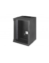 DIGITUS 10inch 9U wall mounting cabinet SOHO PRO 460 x 315 x 300mm Kolor: CZARNY - nr 11