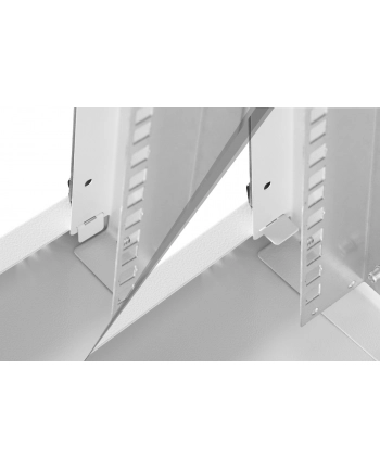 DIGITUS 10inch 12U wall mounting cabinet SOHO PRO 595 x 315 x 300mm grey nr 2