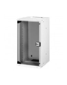DIGITUS 10inch 12U wall mounting cabinet SOHO PRO 595 x 315 x 300mm grey - nr 18
