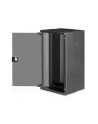 DIGITUS 10inch 12U wall mounting cabinet SOHO PRO 595 x 315 x 300mm Kolor: CZARNY - nr 17