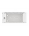 Szafa instalacyjna Lanberg rack wisząca 19'' 4U 600 drzwi szklane szara (złożona) - nr 8