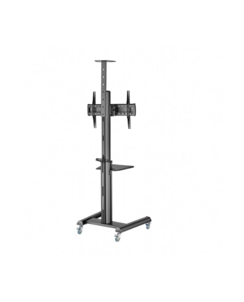 gembird Stojak pod telewizor aluminiowy mobilny 37-70 cali Czarny