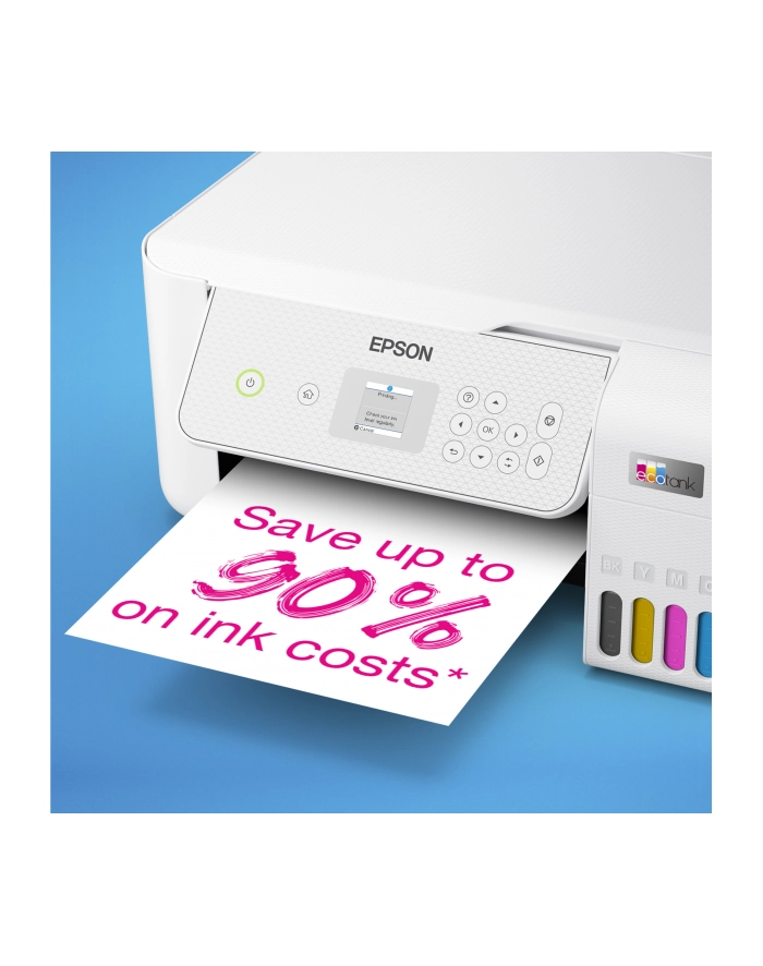 epson Urządzenie wielofunkcyjne L3286 ITS kolor A4/33ppm/WiFi(D)/LCD3.7cm/biała główny