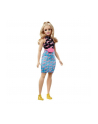 PROMO Lalka Barbie Fashionistas Girl Power blondynka krągłe kształty HPF78 p6 MATTEL - nr 1