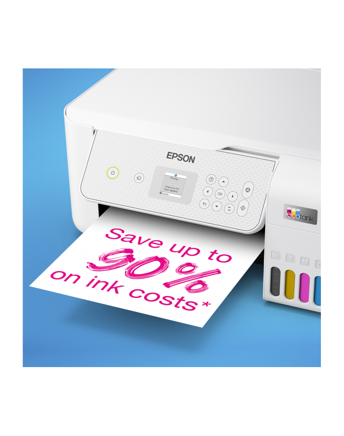 epson Urządzenie wielofunkcyjne L3286 ITS kolor A4/33ppm/WiFi(D)/LCD3.7cm/biała główny