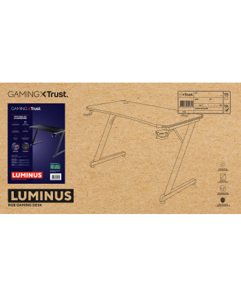 trust Biurko GXT 709 LUMINUS RGB