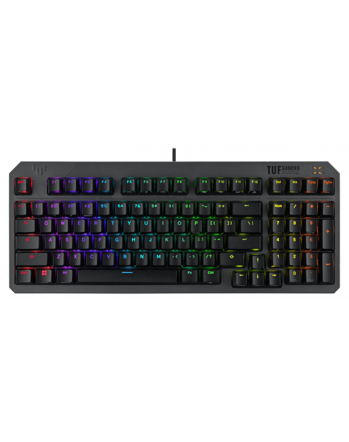 asus Klawiatura TUF Gaming K3 Gen II RGB/USB/IP57 AuraSync Czarna główny