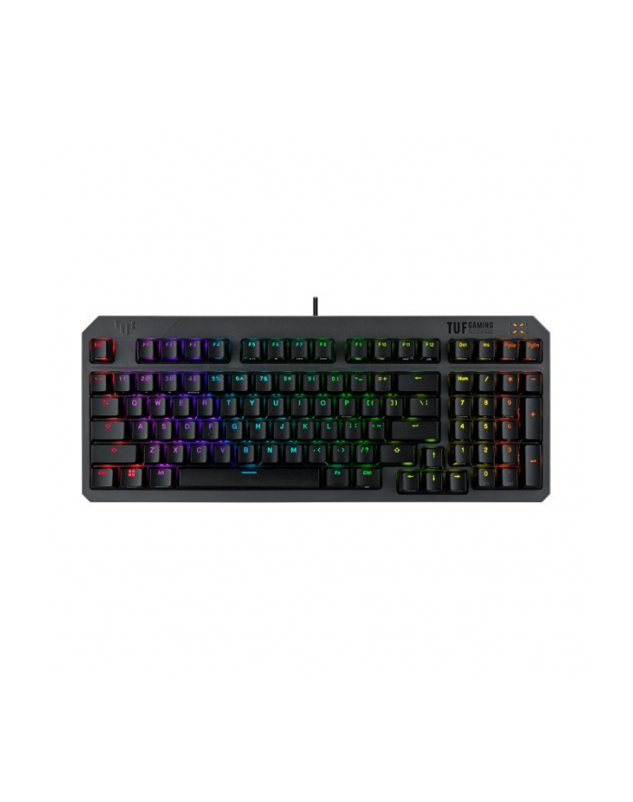 asus Klawiatura TUF Gaming K3 Gen II RGB/USB/IP57 AuraSync Czarna główny