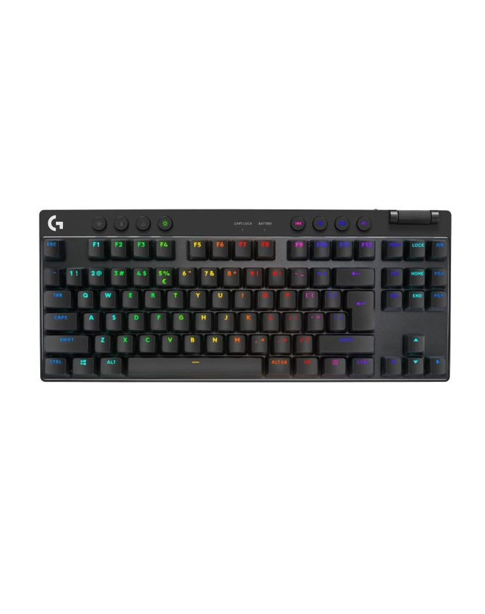 logitech Klawiatura G Pro X TKL Lightspeed US Black główny