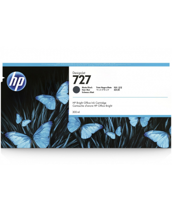 hp inc. Tusz 727 300ml Czarny C1Q12A