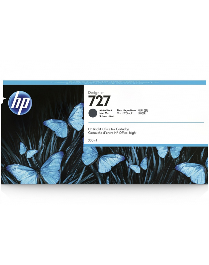 hp inc. Tusz 727 300ml Czarny C1Q12A główny